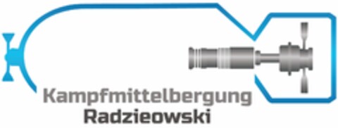 Kampfmittelbergung Radzieowski Logo (DPMA, 12/05/2022)