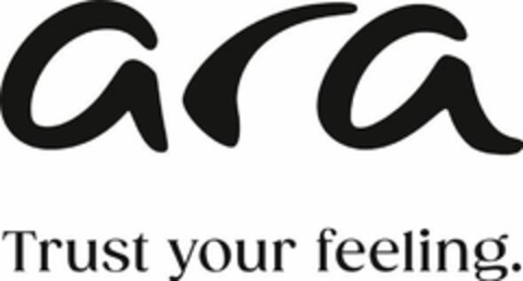 ara Trust your feeling. Logo (DPMA, 30.08.2023)