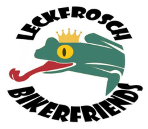 LECKFROSCH BIKERFRIENDS Logo (DPMA, 30.10.2024)