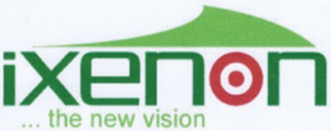 ixenon ...the new vision Logo (DPMA, 01.07.2003)