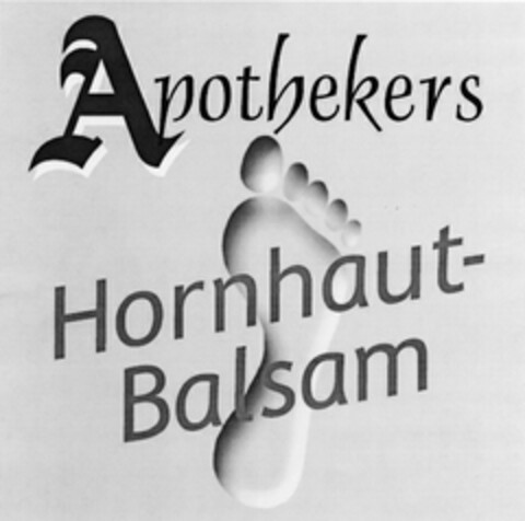 Apothekers Hornhaut-Balsam Logo (DPMA, 05.07.2004)