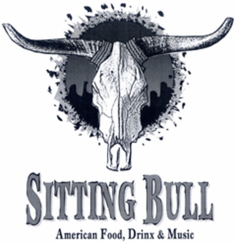 SITTING BULL American Food, Drinx & Music Logo (DPMA, 20.12.2004)