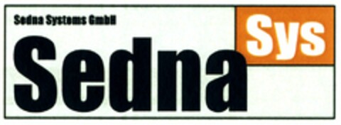 Sedna Sys Sedna Systems GmbH Logo (DPMA, 03/23/2005)