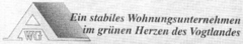 Ein stabiles Wohnungsunternehmen im grünen Herzen des Vogtlandes Logo (DPMA, 25.07.2006)