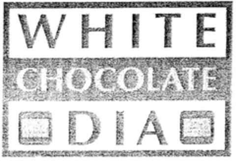 WHITE CHOCOLATE DIA Logo (DPMA, 14.08.2006)