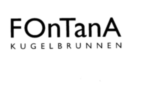 FOnTanA KUGELBRUNNEN Logo (DPMA, 01/17/1995)