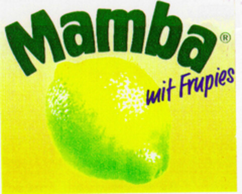 Mamba mit Frupies Logo (DPMA, 08.02.1995)