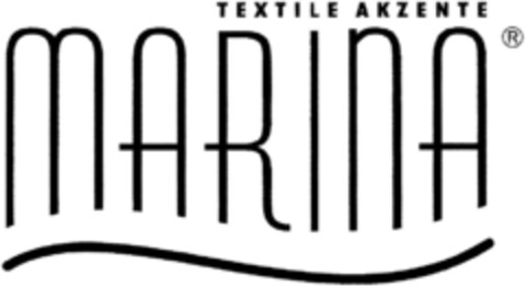 TEXTILE AKZENTE MARINA Logo (DPMA, 03.05.1995)