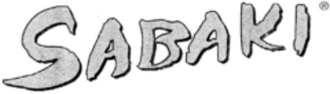 SABAKI Logo (DPMA, 20.10.1995)