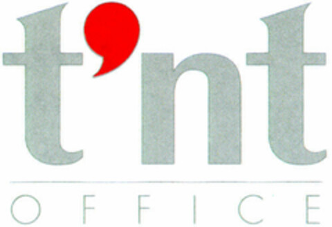 t'nt OFFICE Logo (DPMA, 01.02.1996)