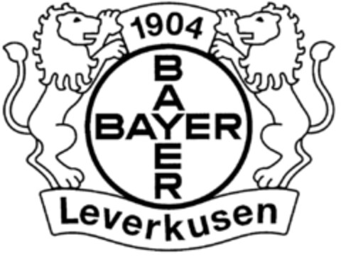BAYER Leverkusen 1904 Logo (DPMA, 07.03.1996)