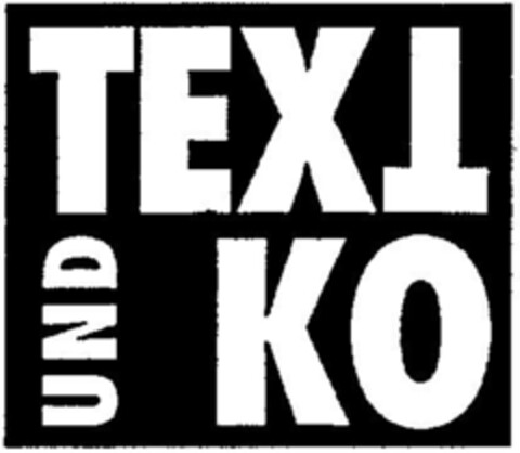 TEXT UND KO Logo (DPMA, 12.06.1996)