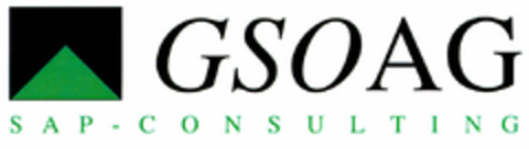 GSOAG SAP-CONSULTING Logo (DPMA, 05.12.1997)
