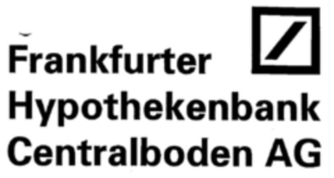 Frankfurter Hypothekenbank Centralboden AG Logo (DPMA, 12/05/1997)