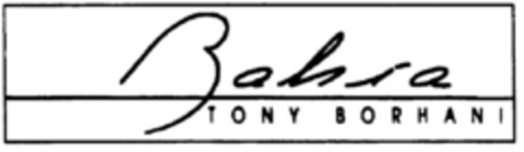 Bahia TONY BORHANI Logo (DPMA, 11.12.1997)