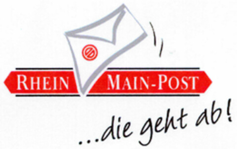 RHEIN MAIN-POST ...die geht ab! Logo (DPMA, 30.11.1999)