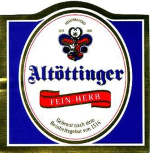 Altöttinger FEIN-HERB Logo (DPMA, 09/20/1994)