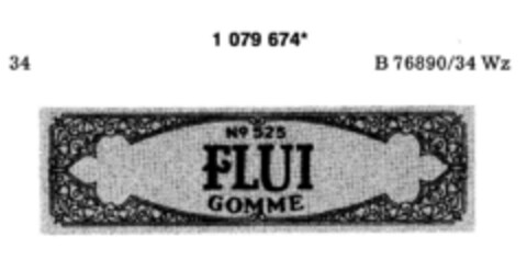 FLUI GOMME Logo (DPMA, 04/29/1985)