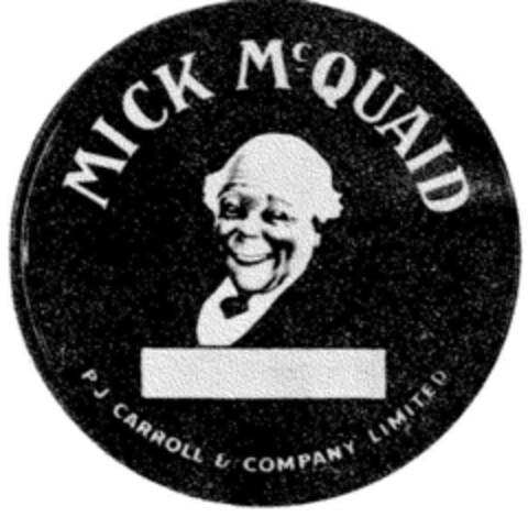 MICK Mc QUAID P J CARROLL & COMPANY LIMITED Logo (DPMA, 28.06.1969)