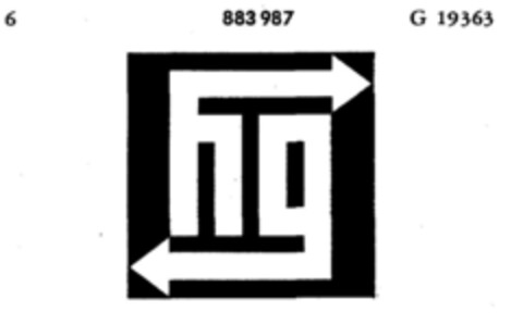 hg Logo (DPMA, 13.12.1969)