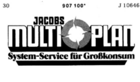 JACOBS MULTI PLAN Logo (DPMA, 01/31/1973)