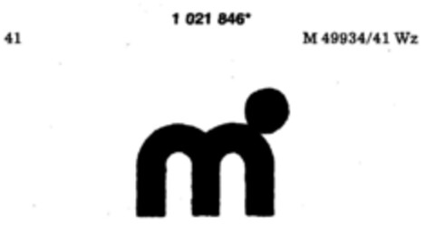 m Logo (DPMA, 03.06.1981)