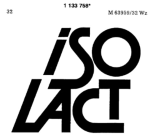 ISO LACT Logo (DPMA, 11/12/1988)