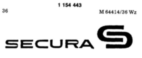 SECURA Logo (DPMA, 26.01.1989)