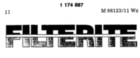 FILTERITE Logo (DPMA, 02.11.1989)