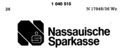 Nassauische Sparkasse Logo (DPMA, 28.12.1981)