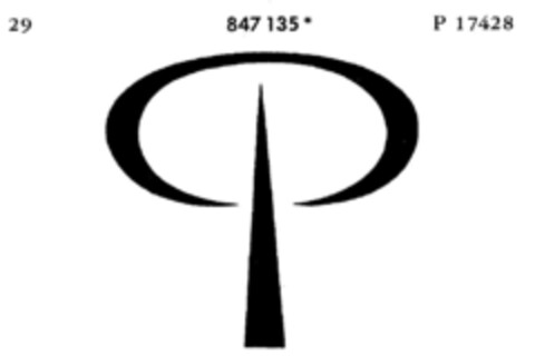 847135 Logo (DPMA, 31.05.1968)