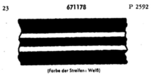 (Farbe der Streifen: Weiß) Logo (DPMA, 19.08.1952)