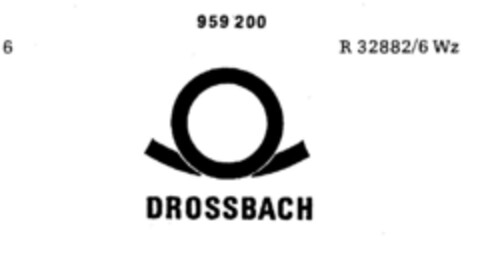 DROSSBACH Logo (DPMA, 14.04.1976)