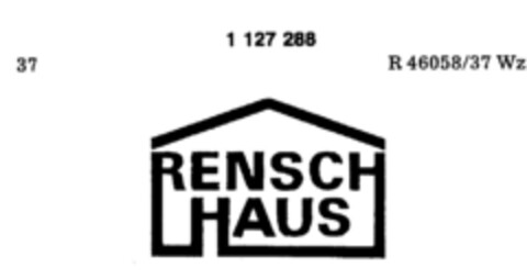 RENSCH HAUS Logo (DPMA, 30.11.1987)