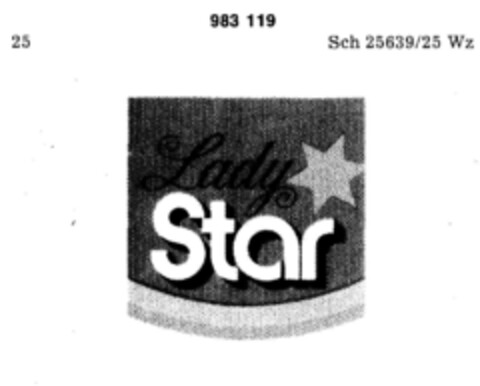 Lady Star Logo (DPMA, 17.01.1976)