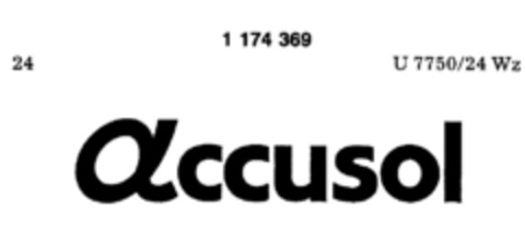 accusol Logo (DPMA, 23.02.1990)