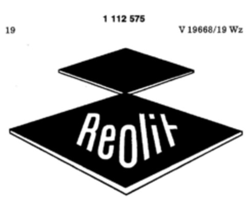 Reolit Logo (DPMA, 30.12.1985)