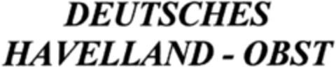 DEUTSCHES HAVELLAND-OBST Logo (DPMA, 15.09.1993)