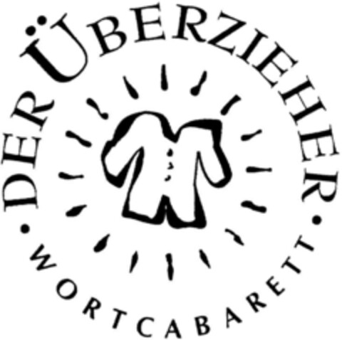 DER ÜBERZIEHER WORTCABARETT Logo (DPMA, 22.07.1994)