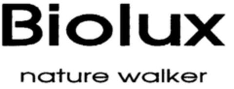 Biolux nature walker Logo (DPMA, 03/06/2000)