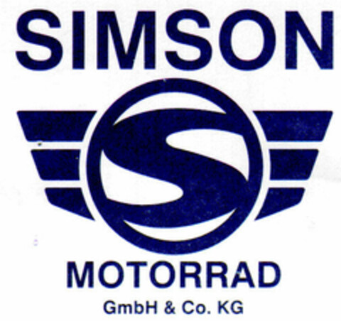 SIMSON MOTORRAD GmbH & Co. KG Logo (DPMA, 17.06.2000)