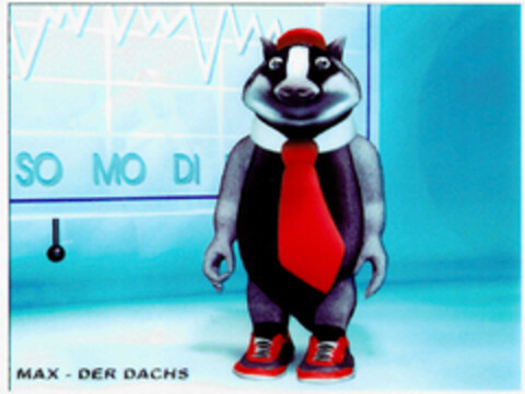 MAX-DER DACHS Logo (DPMA, 08/08/2000)