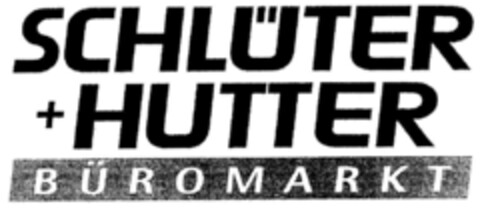 SCHLÜTER + HUTTER BÜROMARKT Logo (DPMA, 07.11.2000)