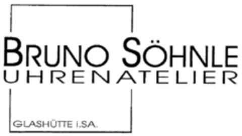 BRUNO SÖHNLE UHRENATELIER Logo (DPMA, 12.04.2001)