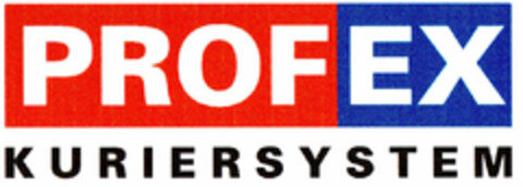 PROFEX KURIERSYSTEM Logo (DPMA, 19.12.2001)