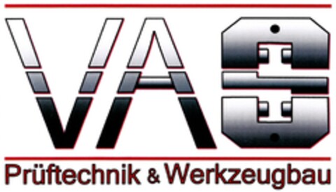 VAS Prüftechnik & Werkzeugbau Logo (DPMA, 07/21/2009)