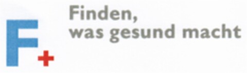 F+ Finden, was gesund macht Logo (DPMA, 03/17/2011)