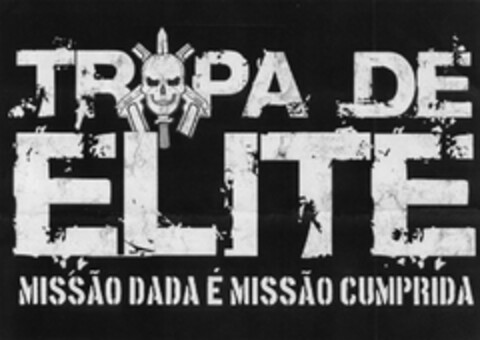 TR PA .DE ELITE MISSAO DADA É MISSAO CUMPRIDA Logo (DPMA, 08/11/2011)