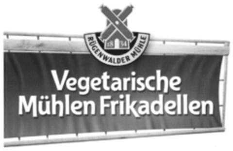 1834 RÜGENWALDER MÜHLE Vegetarische Mühlen Frikadellen Logo (DPMA, 05/28/2014)