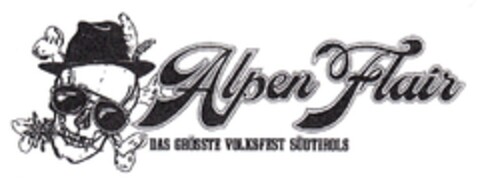 Alpen Flair DAS GRÖSSTE VOLKSFEST SÜDTIROLS Logo (DPMA, 26.06.2014)